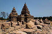 Mamallapuram - Tamil Nadu. The Shore Temple.